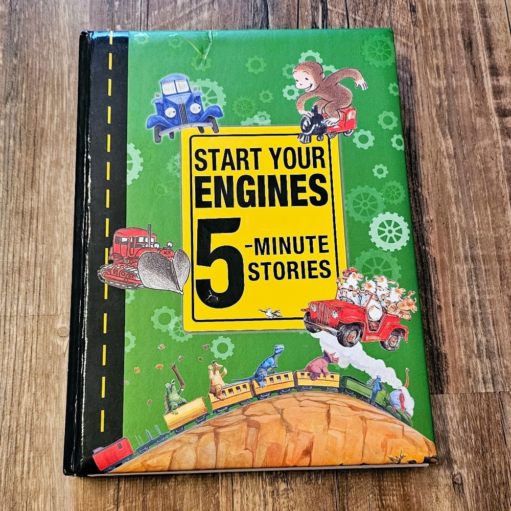 Start Your Engines 5 Minute Stories Book - 10 Stories